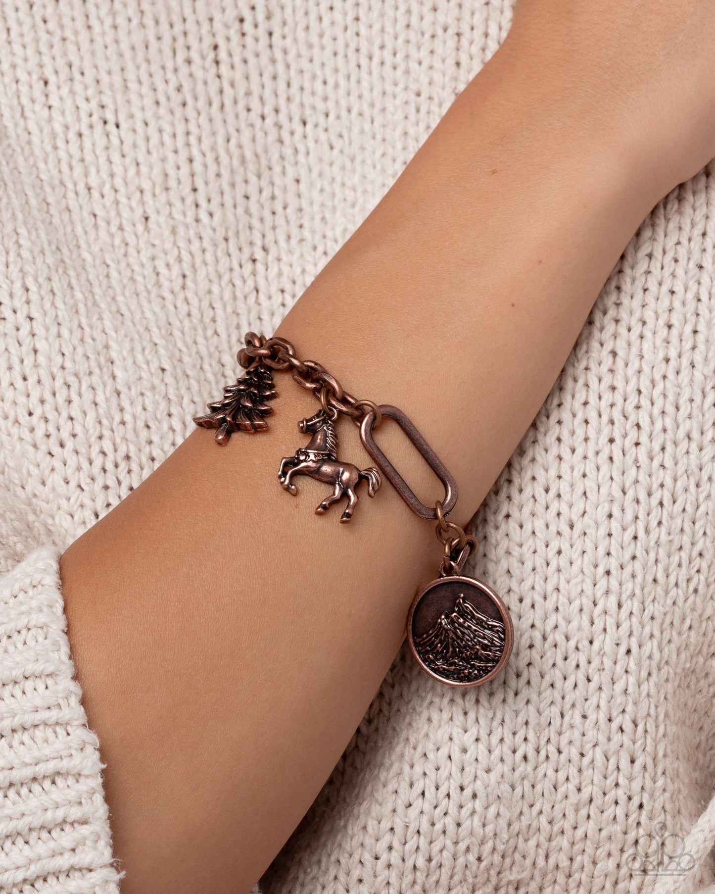 Mountain Moment - copper - Paparazzi bracelet