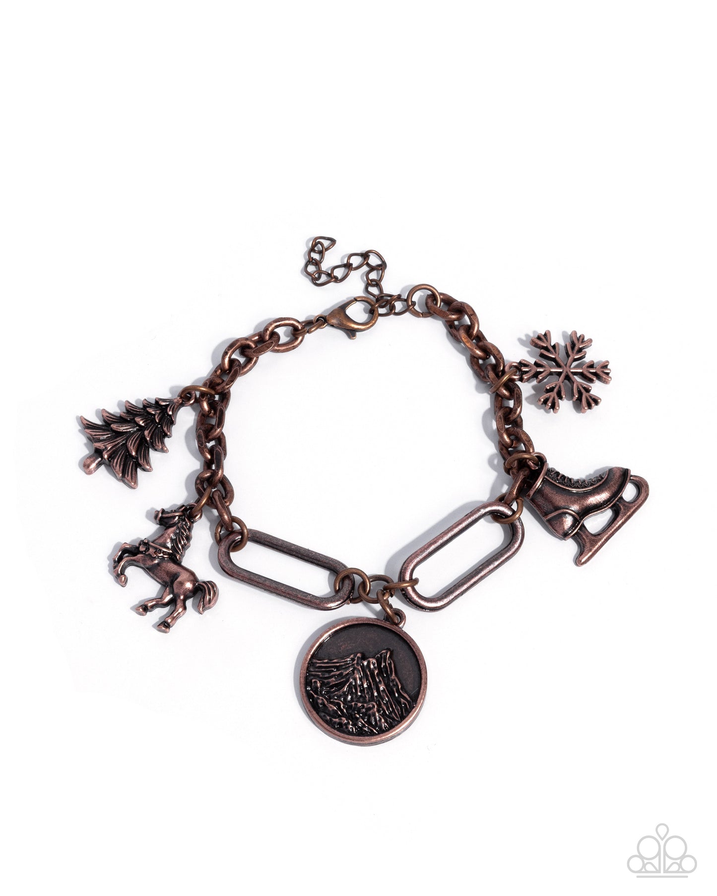 Mountain Moment - copper - Paparazzi bracelet