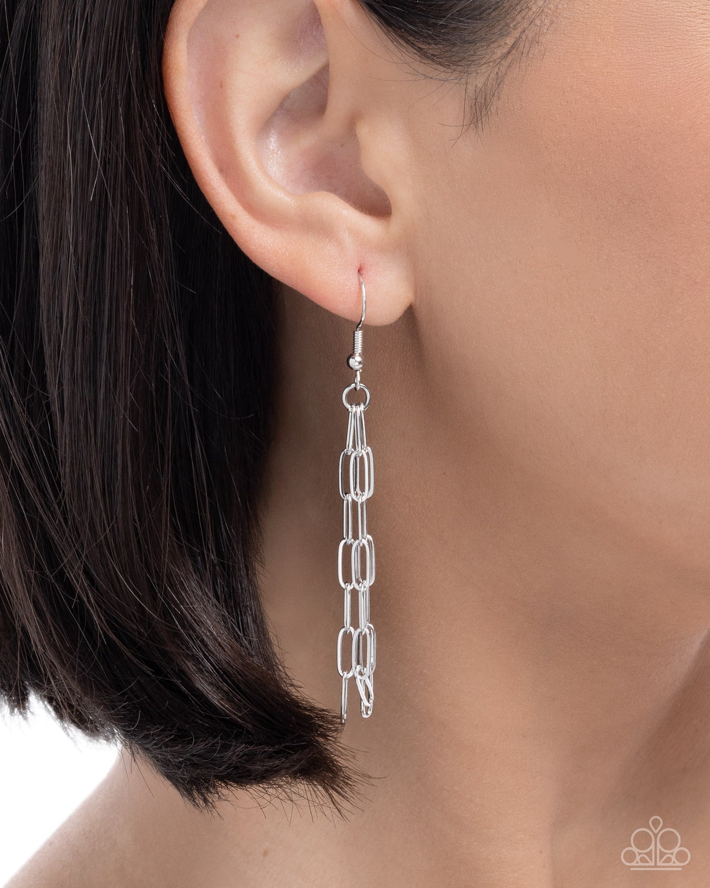 Mountain Retreat - white - Paparazzi necklace