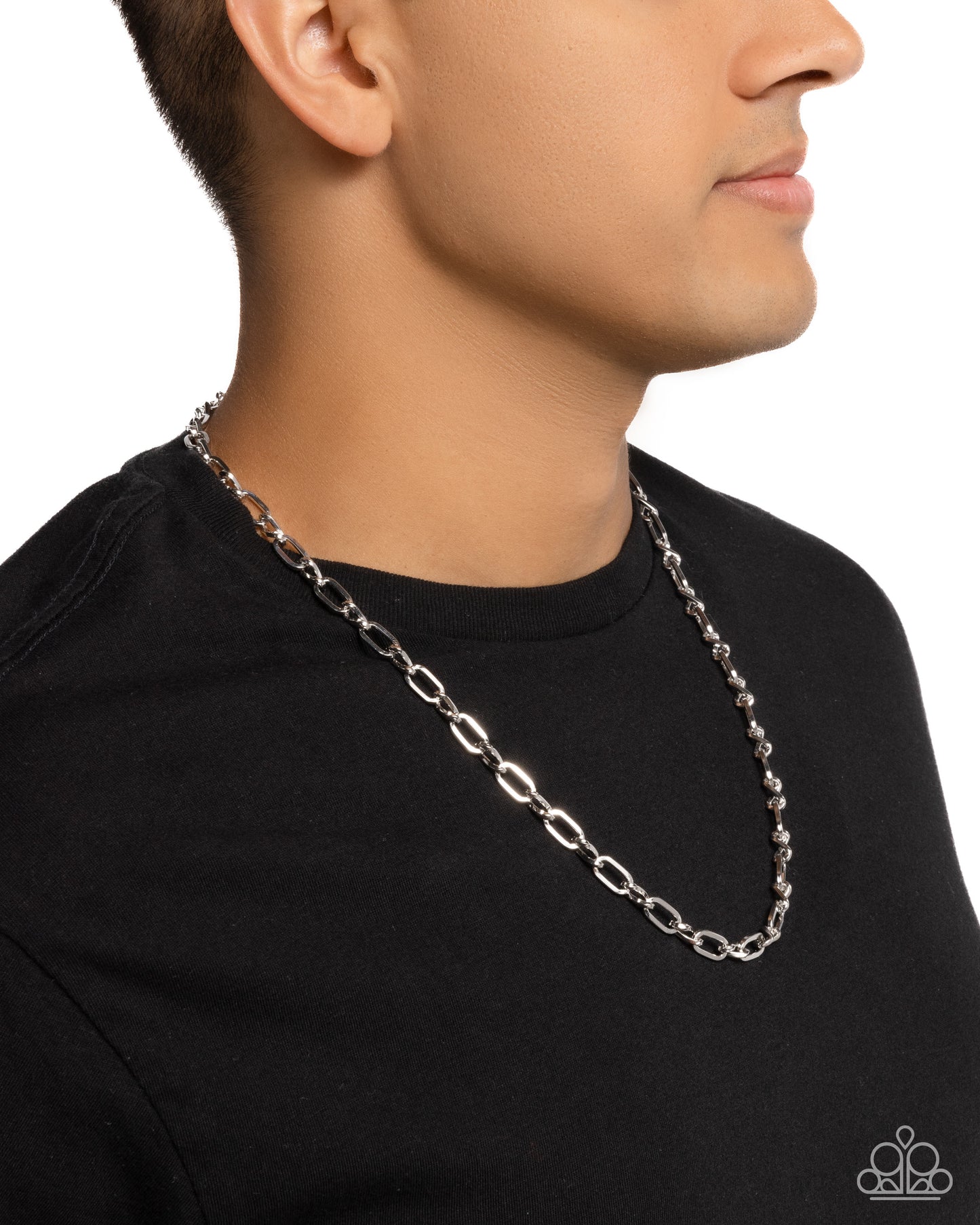Mr. Steal Your Girl - silver - Paparazzi MENS necklace