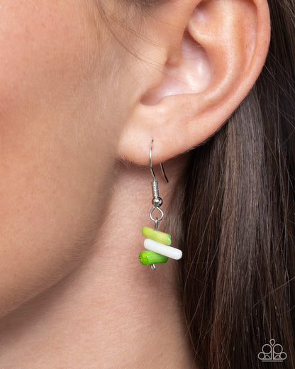 Multicolored Marathon - green - Paparazzi necklace