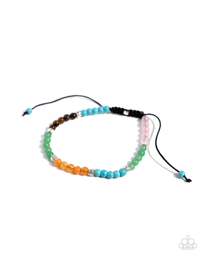 Multicolored Melody - multi - Paparazzi bracelet