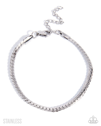 Musings Memory - silver - Paparazzi braccelet