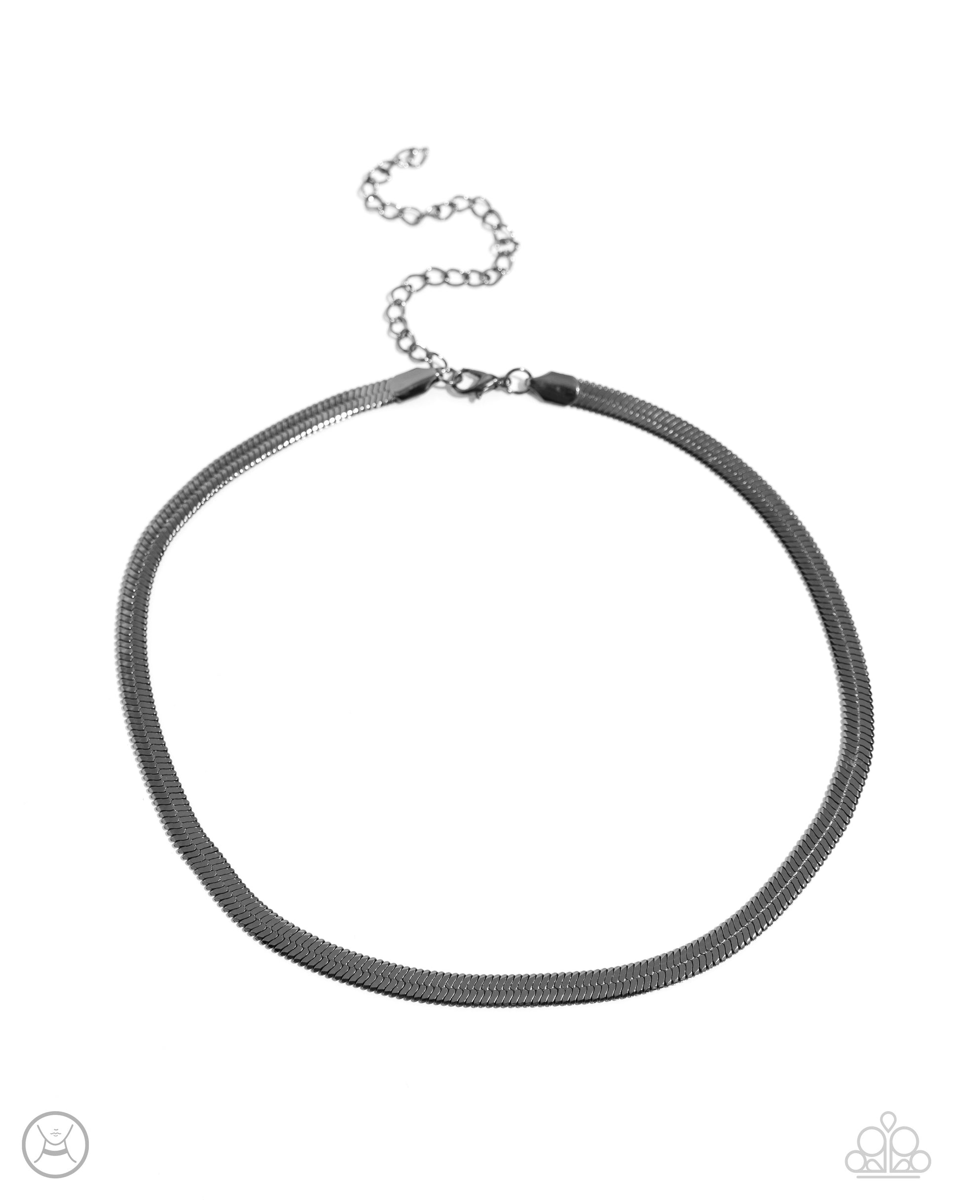 Musings Moment - black - Paparazzi necklace