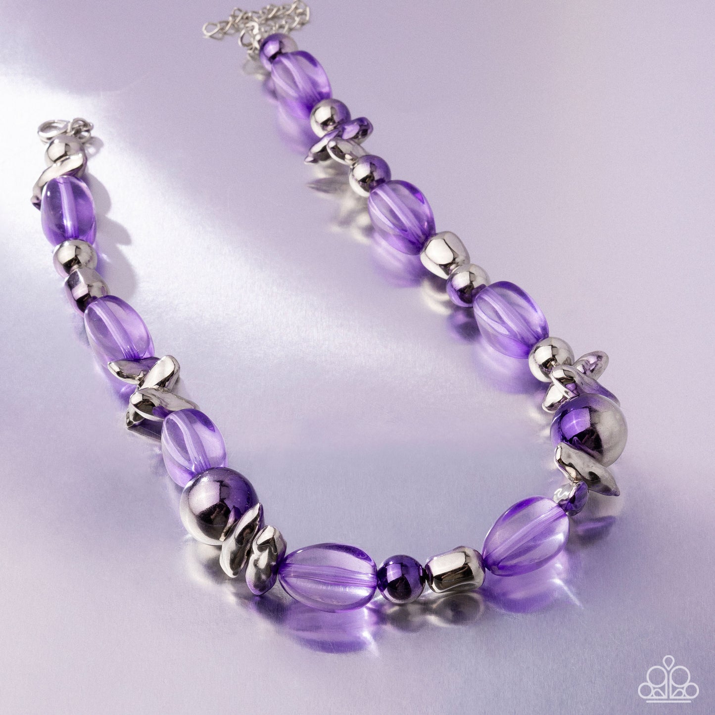 Mutual Mirage - purple - Paparazzi necklace