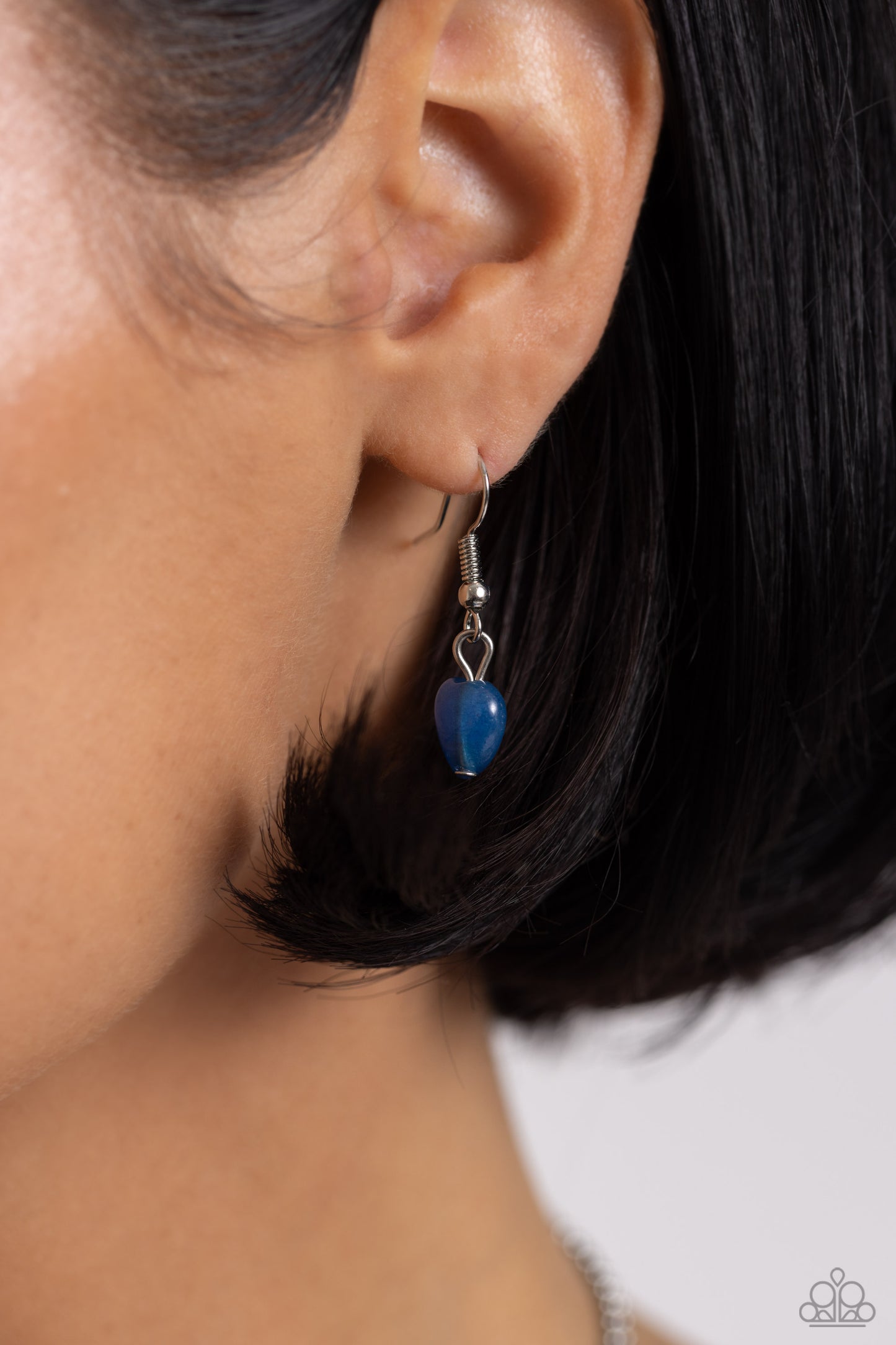 My HEARTBEAT Will Go On - blue - Paparazzi necklace