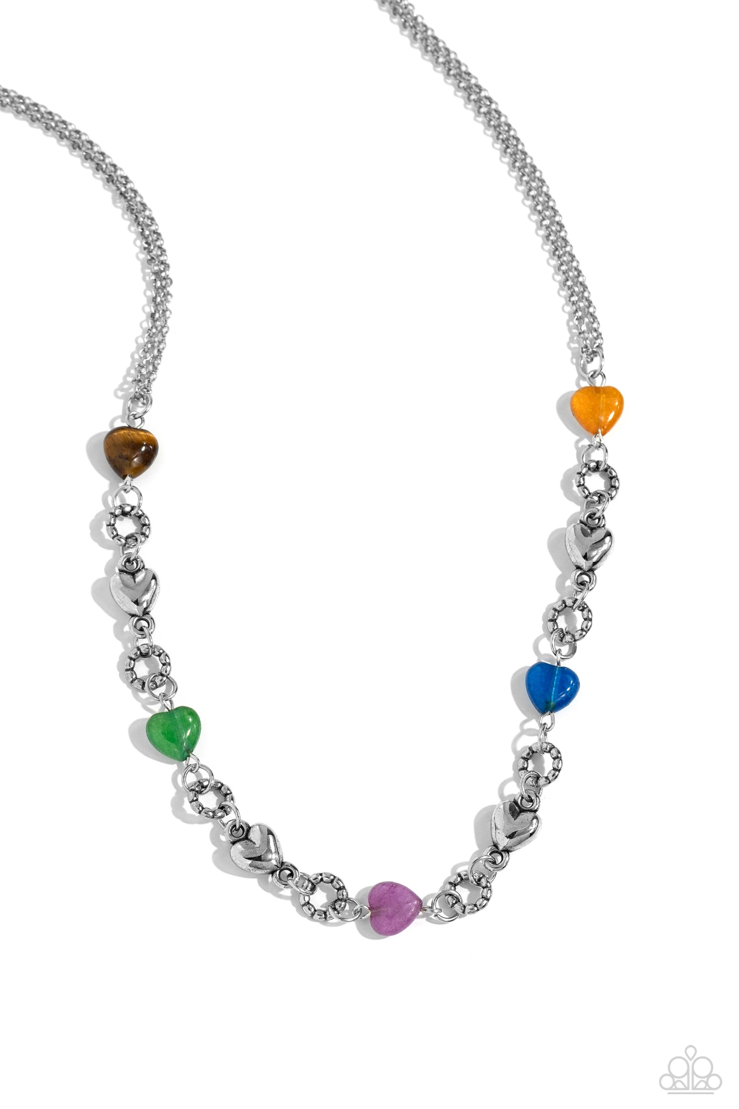 My HEARTBEAT Will Go On - multi - Paparazzi necklace