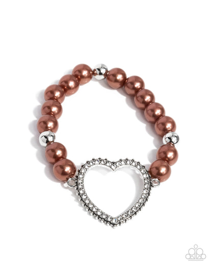 My Love, My Life - brown - Paparazzi bracelet