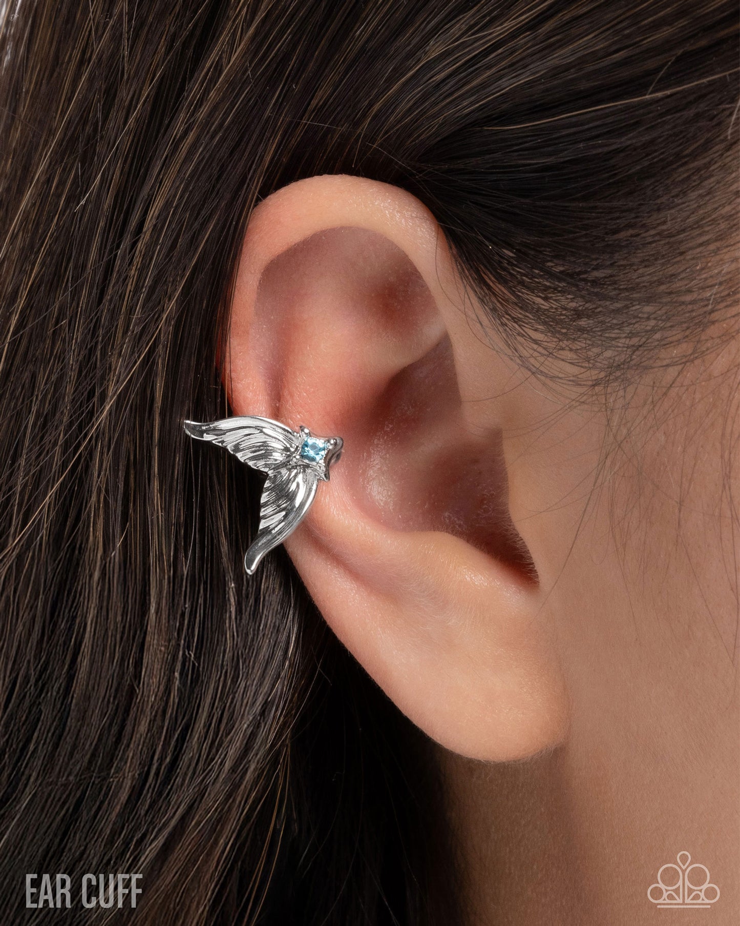 Mystical Mermaid - blue - Paparazzi ear cuff