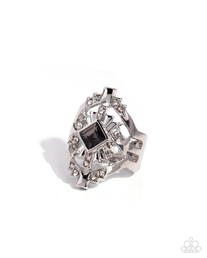 Mystical Musings - silver - Paparazzi ring