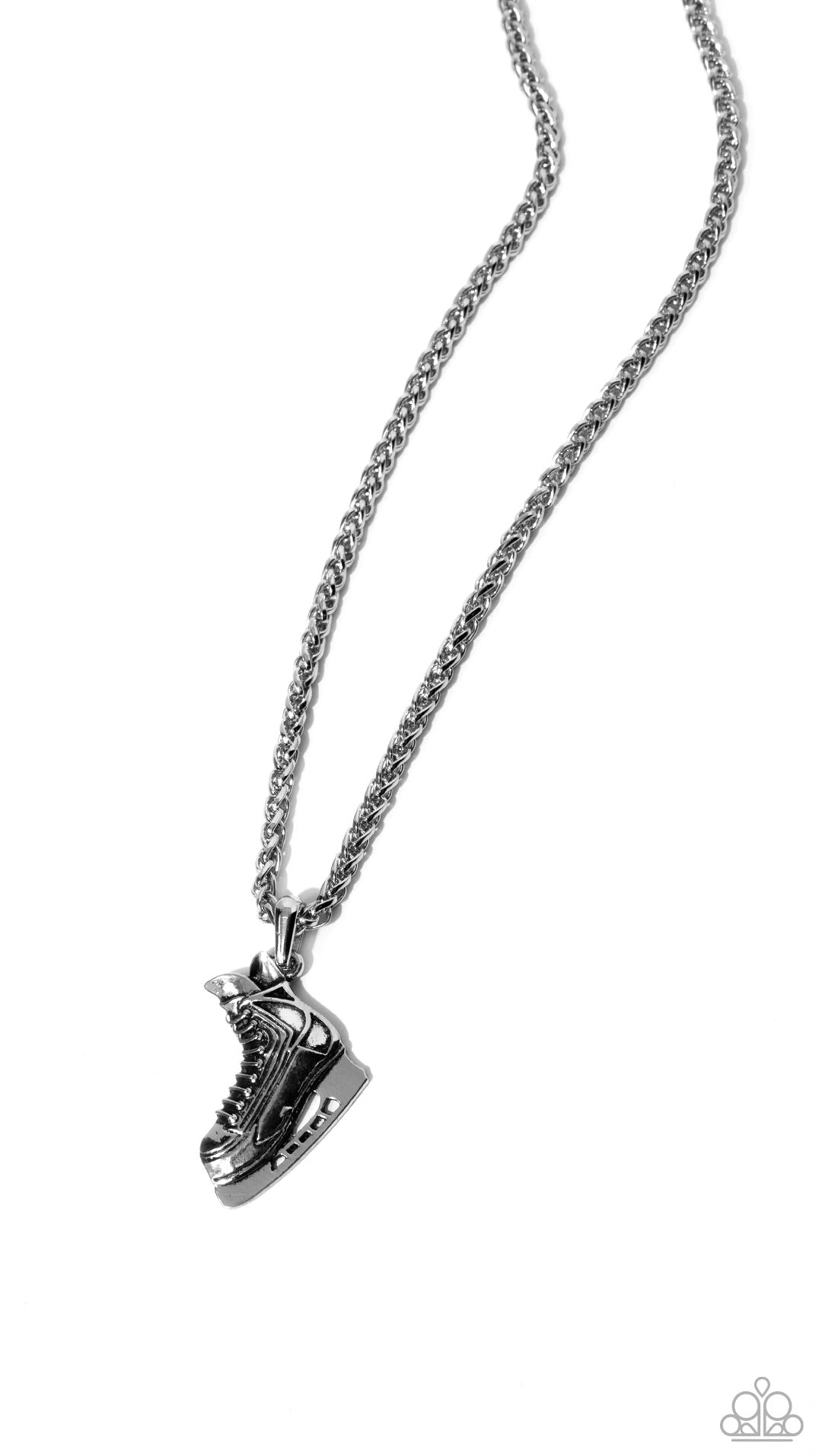 NHL Natural - silver - Paparazzi MENS necklace