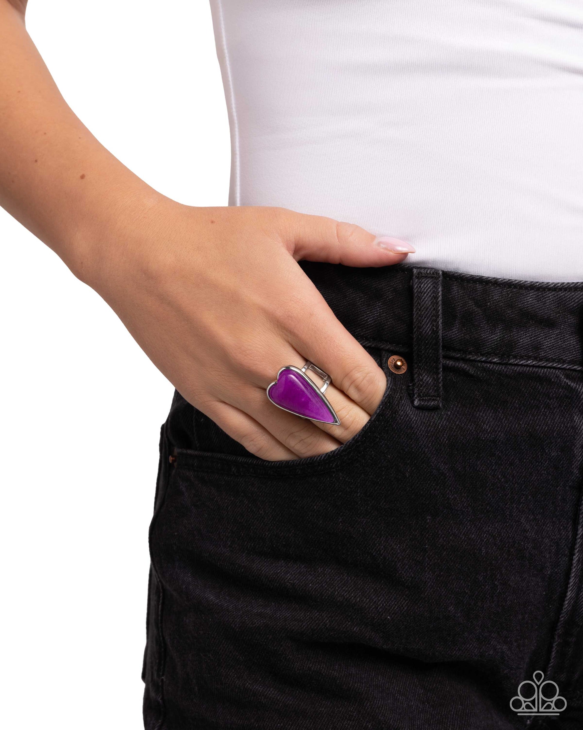 Natural Law - purple - Paparazzi ring