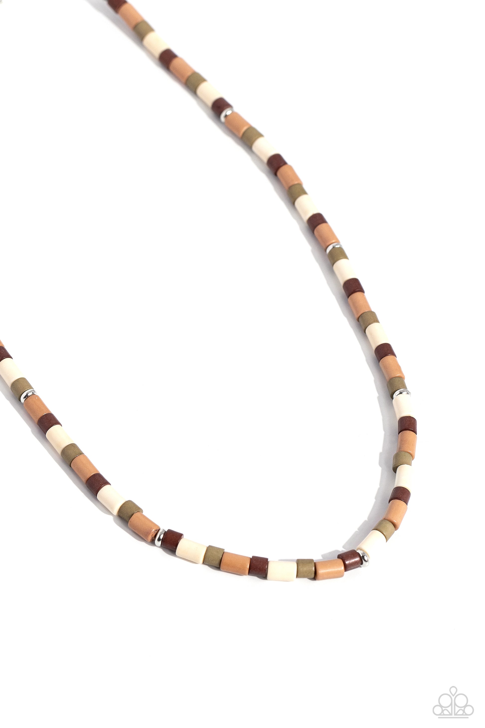 Natural Nonchalance - brown - Paparazzi necklace