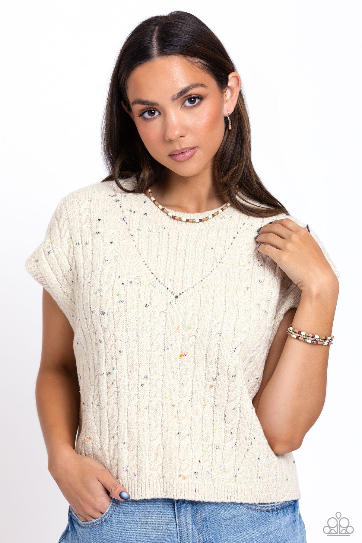 Natural Nonchalance - brown - Paparazzi necklace