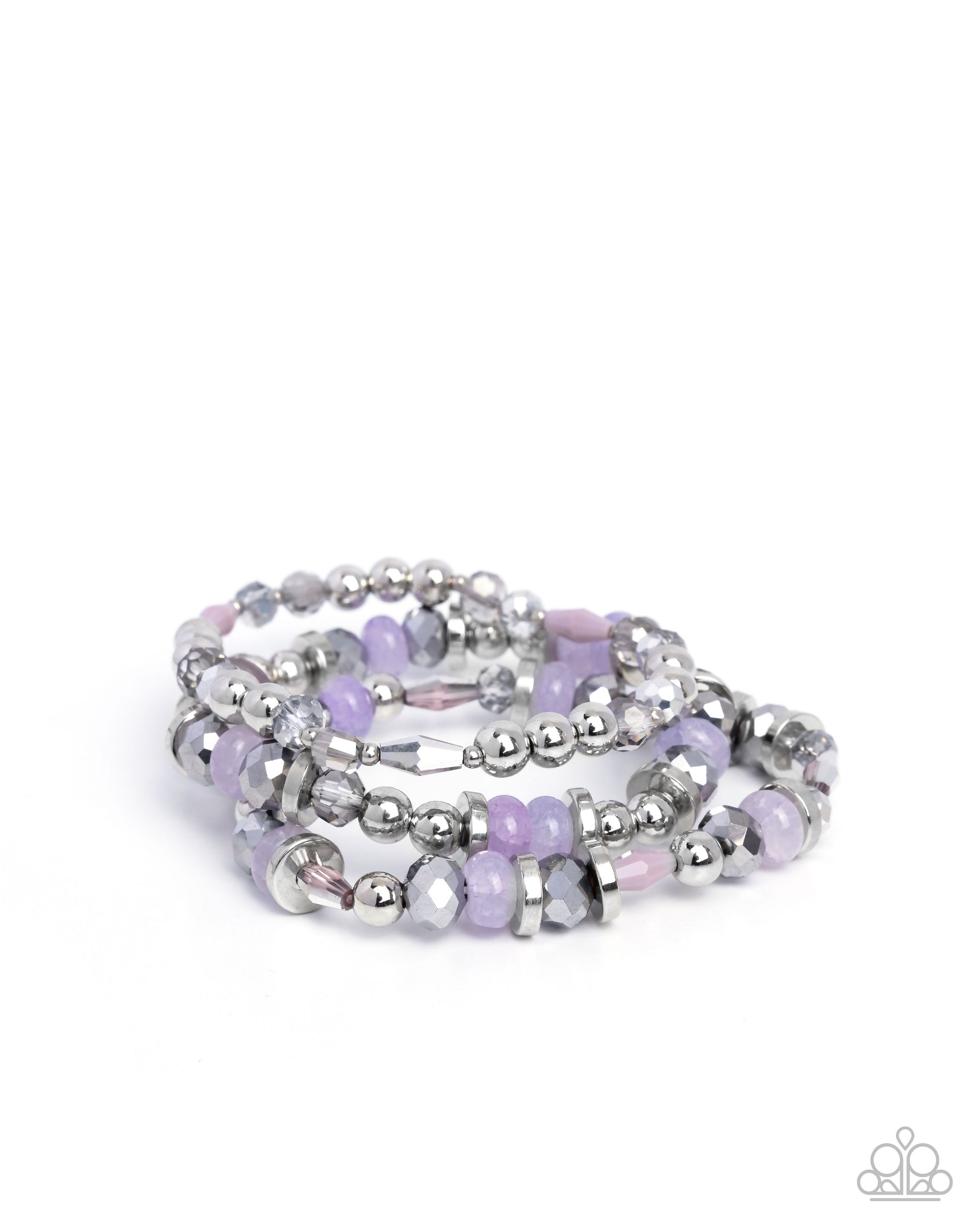 Naturally Noteworthy - purple - Paparazzi bracelet