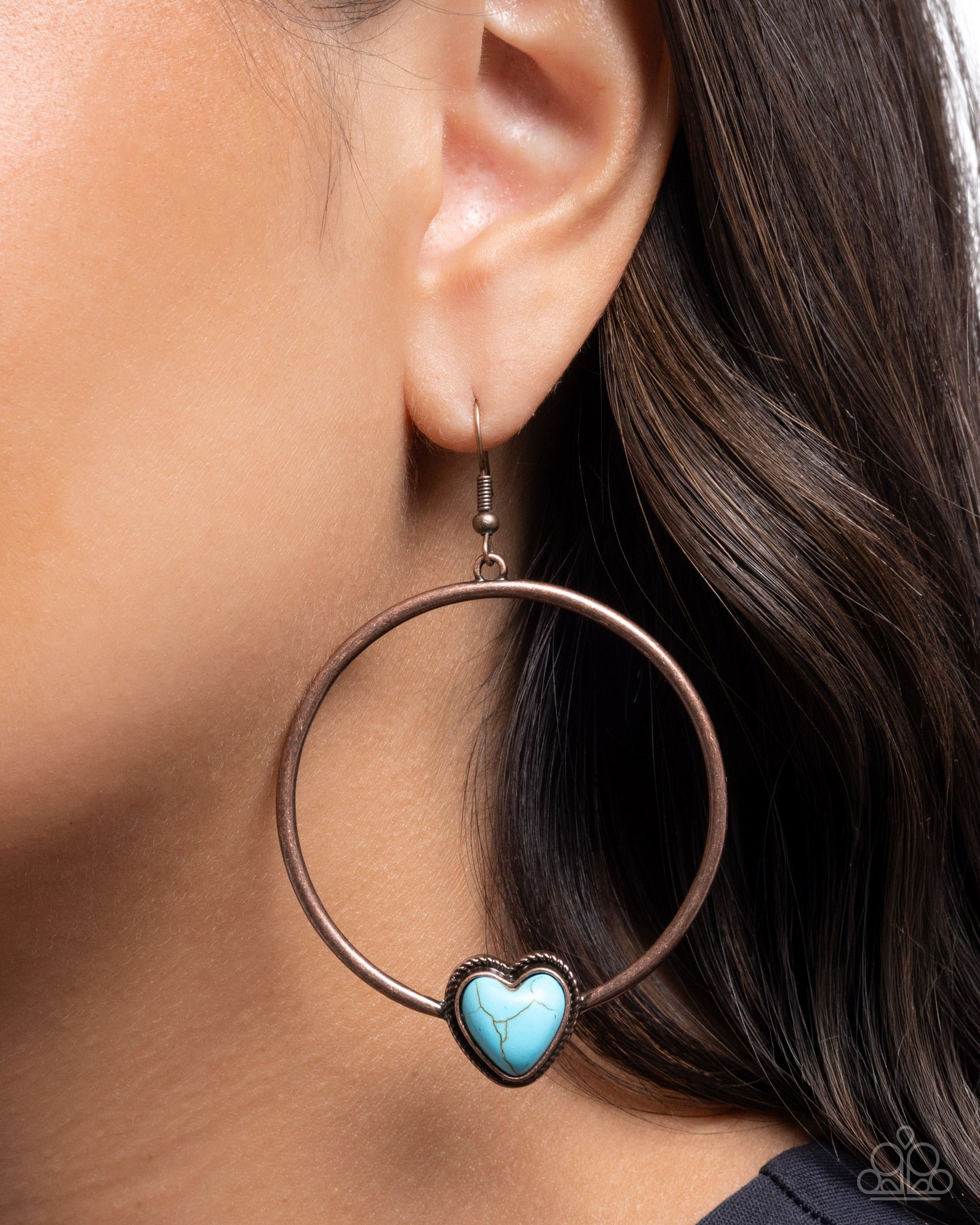 Naturally Nurturing - copper - Paparazzi earrings