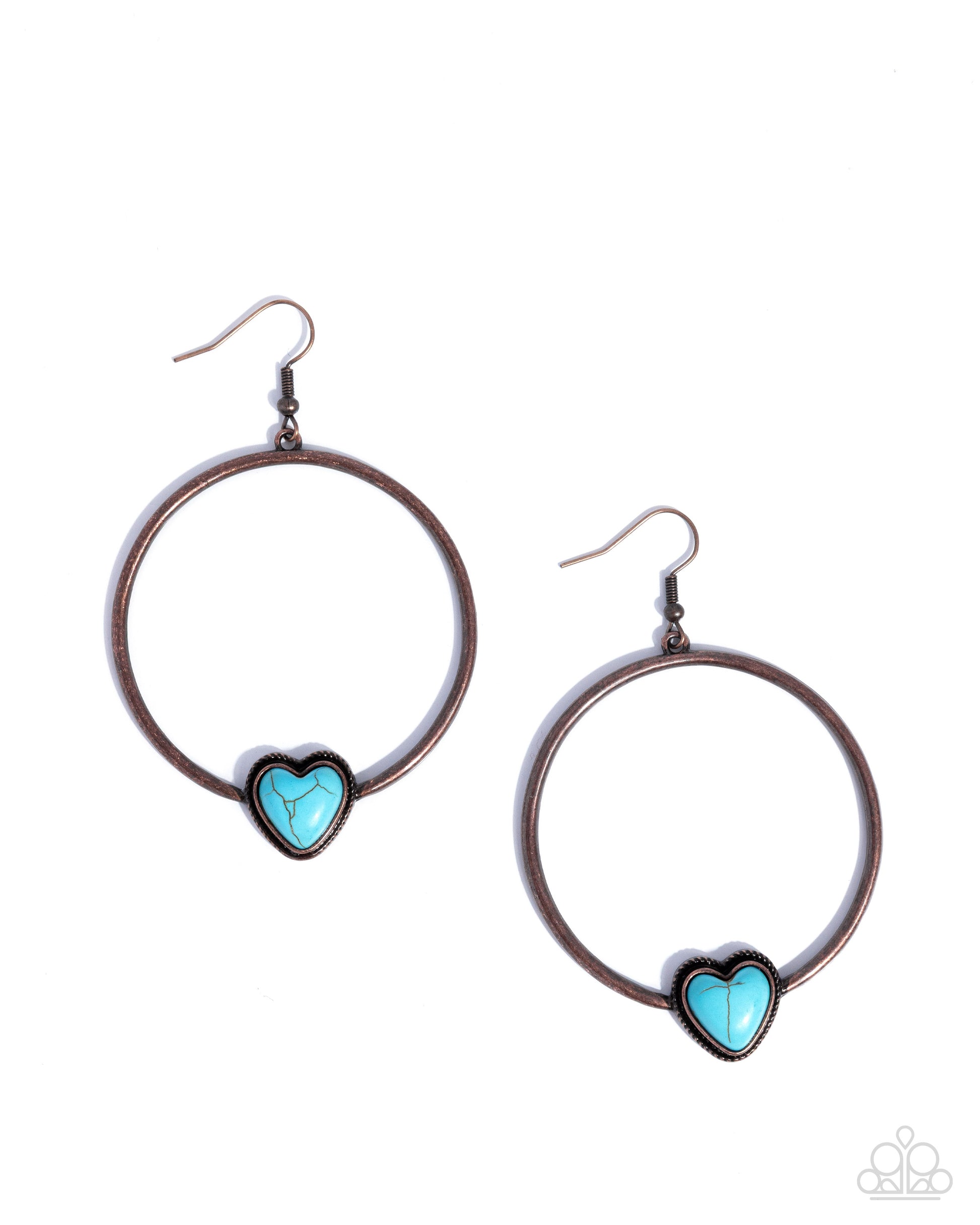 Naturally Nurturing - copper - Paparazzi earrings