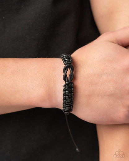 Nautical Myth - black - Paparazzi bracelet