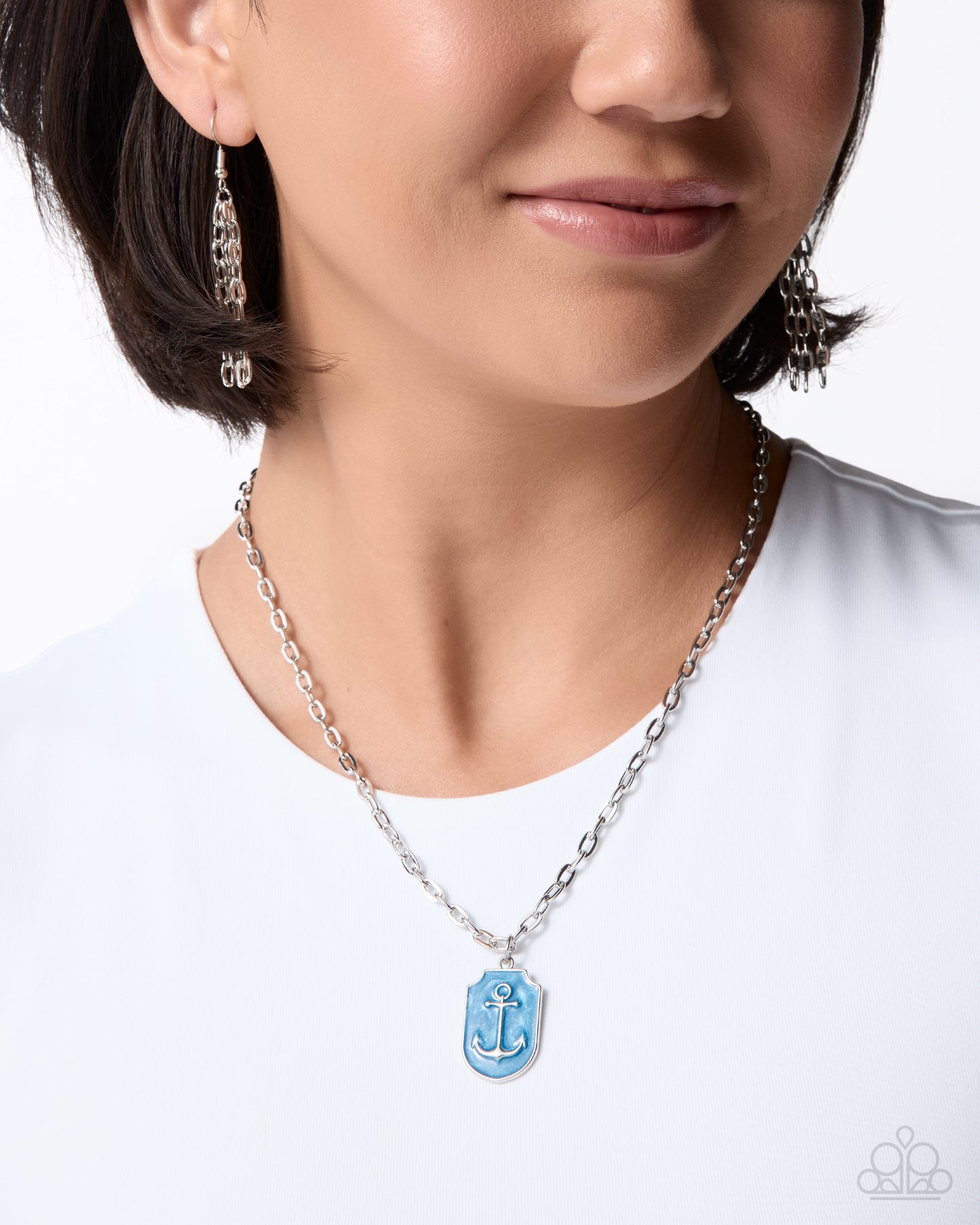 Nautical Nobility - blue - Paparazzi necklace