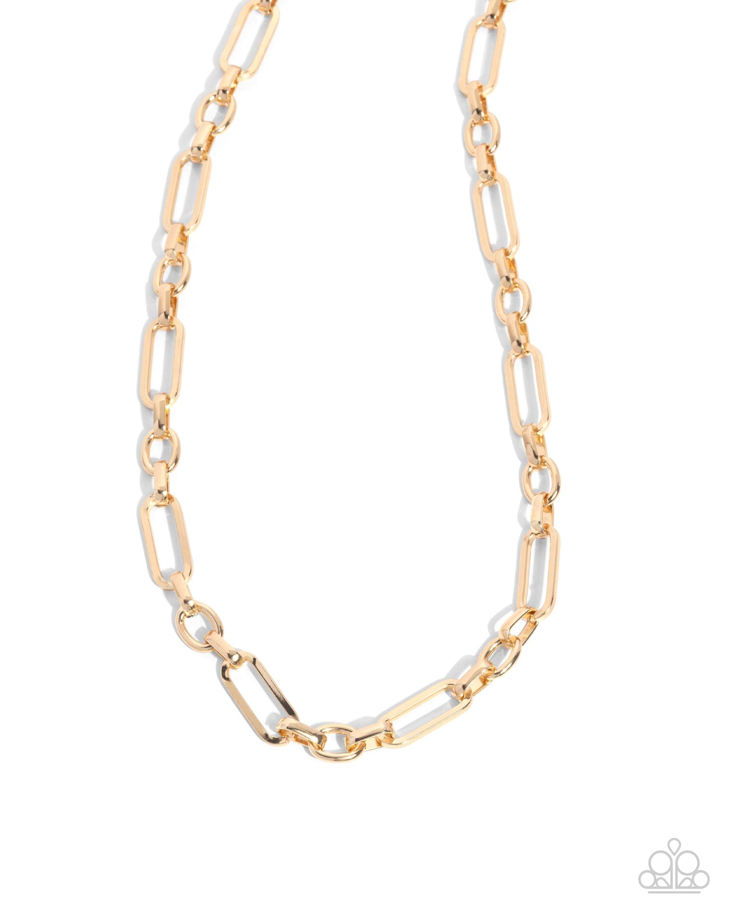 Neat Novelty - gold - Paparazzi MENS necklace
