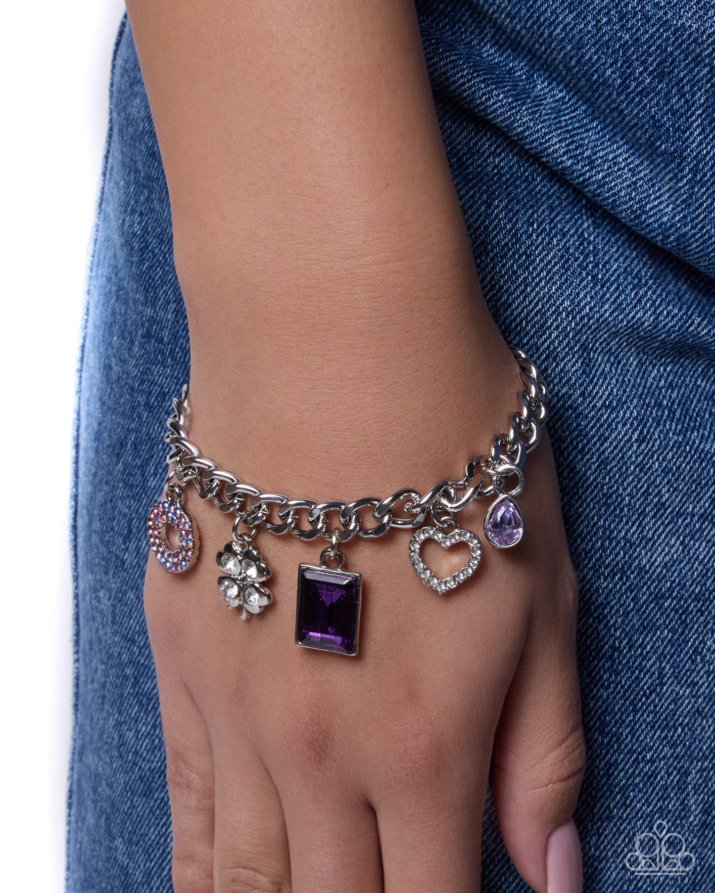 Neoclassical Need - purple - Paparazzi bracelet