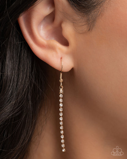 Never Enough Elegance - gold - Paparazzi necklace