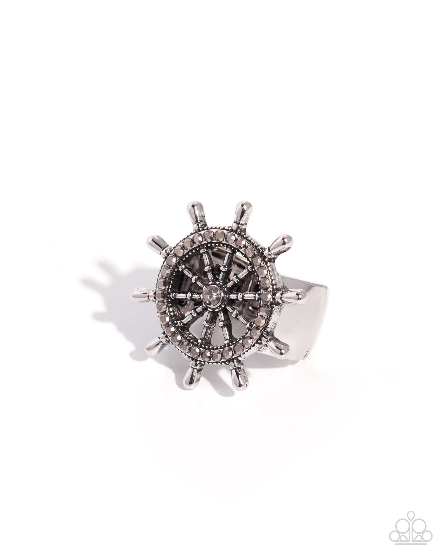 New Age Navigation - silver - Paparazzi ring