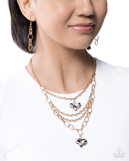 New Love - brown - Paparazzi necklace