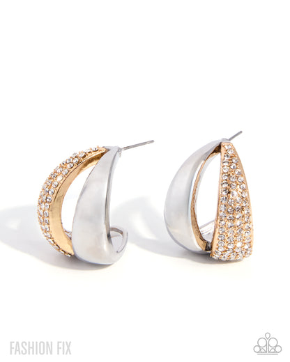 New York Note - multi - Paparazzi earrings