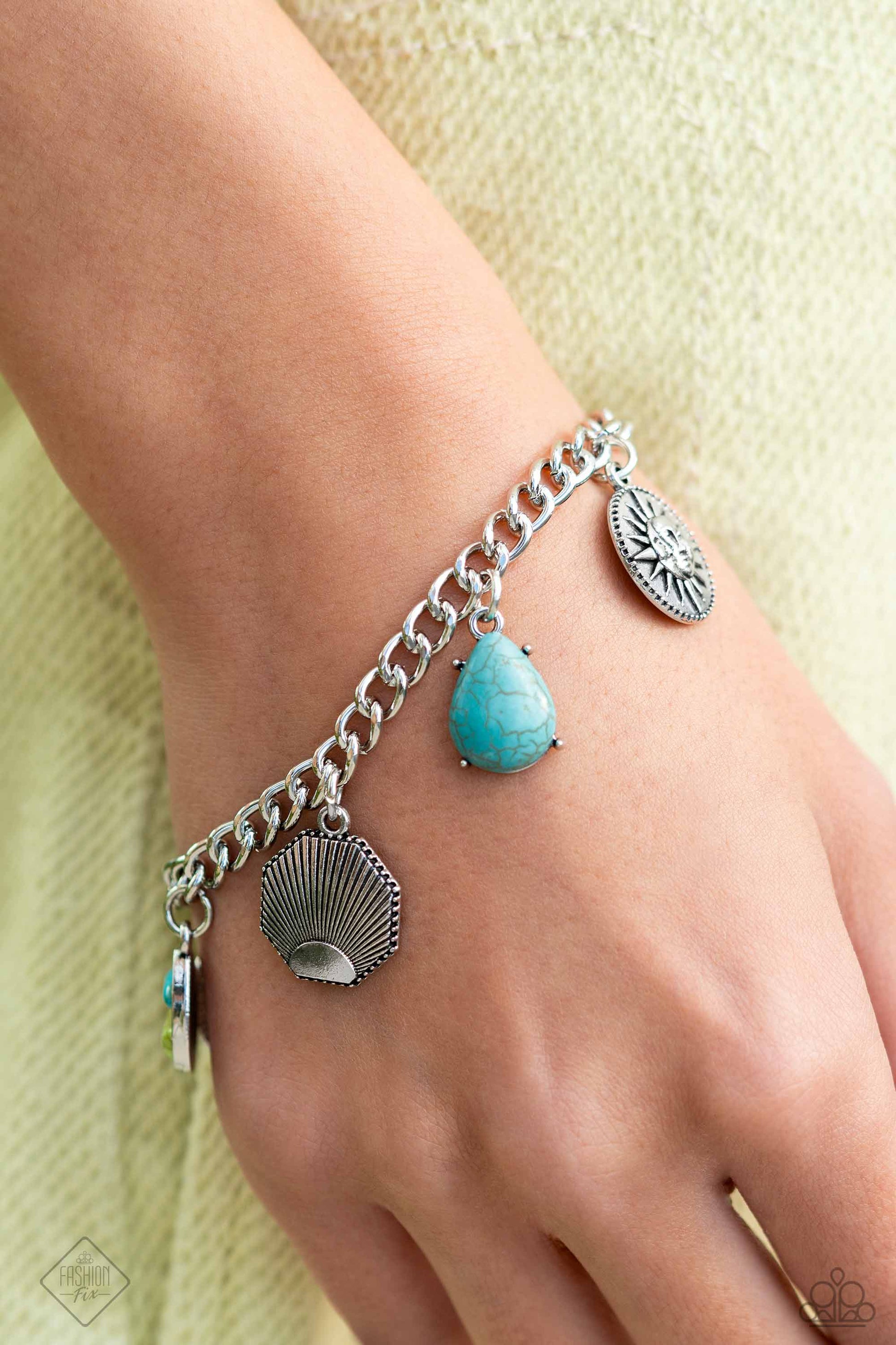 Nimble Nomad - blue - Paparazzi bracelet – JewelryBlingThing