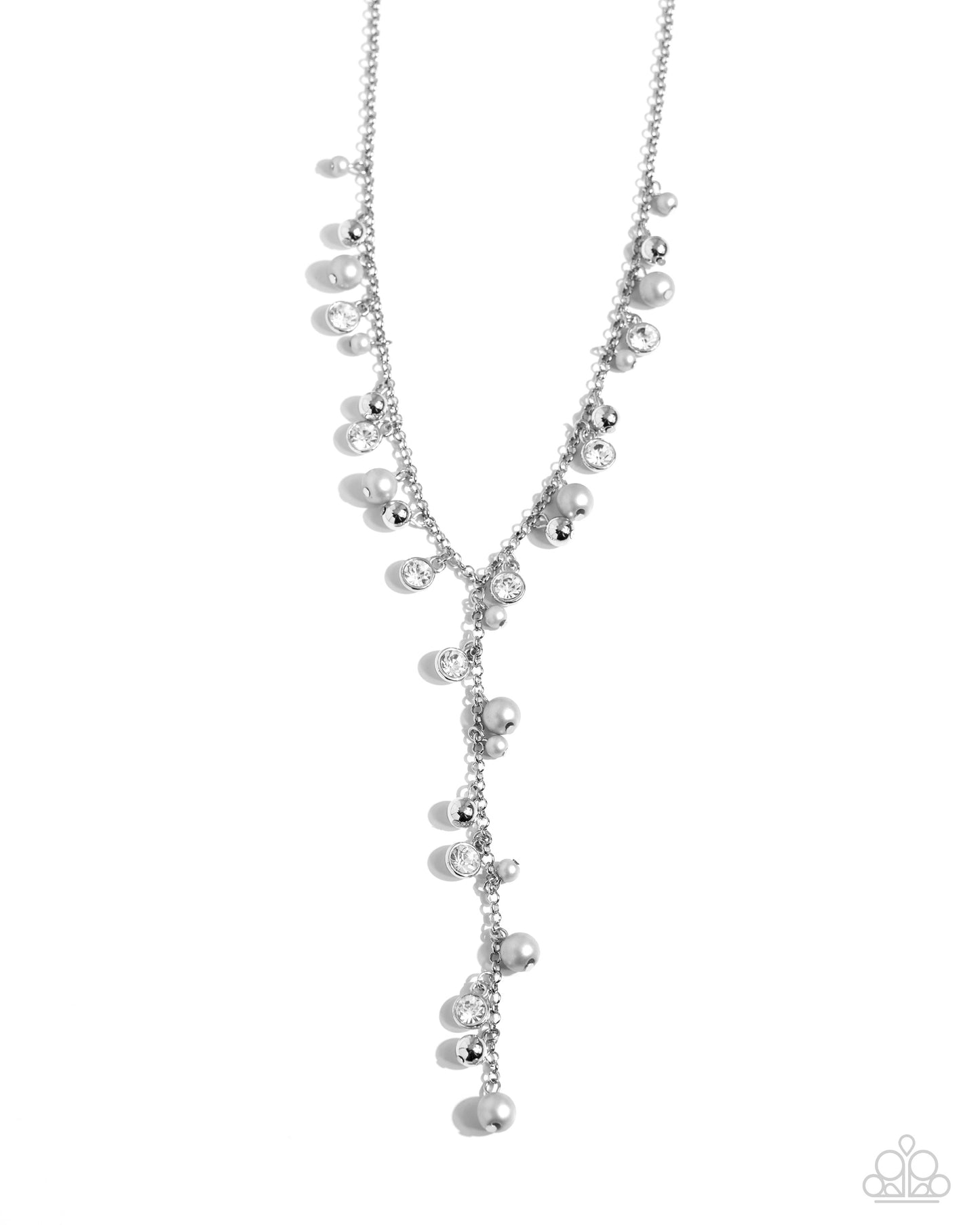 Noble Notion - silver - Paparazzi necklace