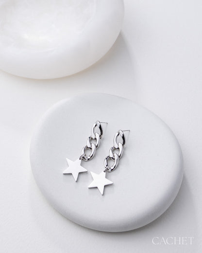 Notoriété - Cachet earrings - Cachet by Paparazzi