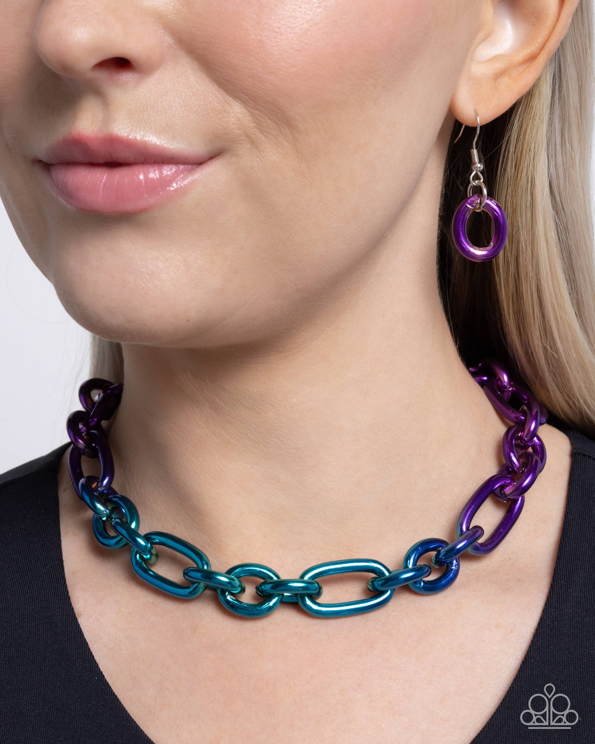 Nuanced Nightlife - purple - Paparazzi necklace