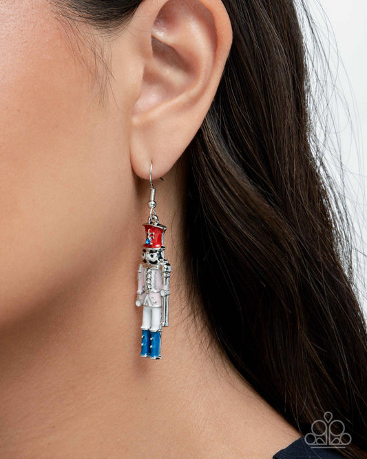 Nutcracker Nuance - multi - Paparazzi earrings