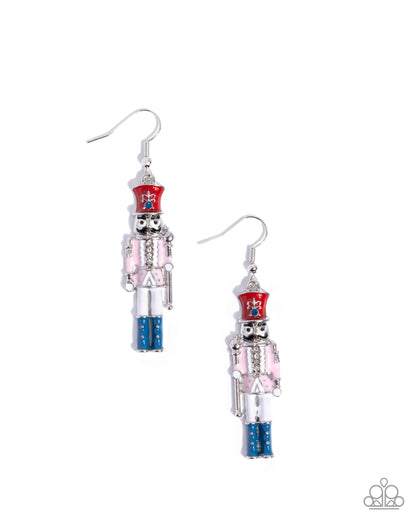Nutcracker Nuance - multi - Paparazzi earrings