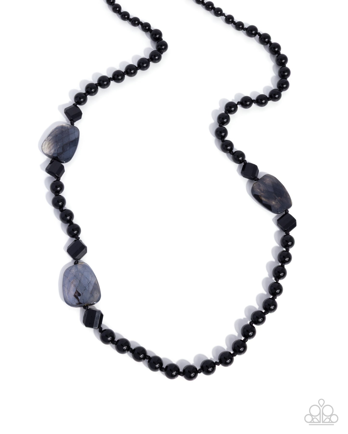 Obsessed with Opulence - black - Paparazzi necklace