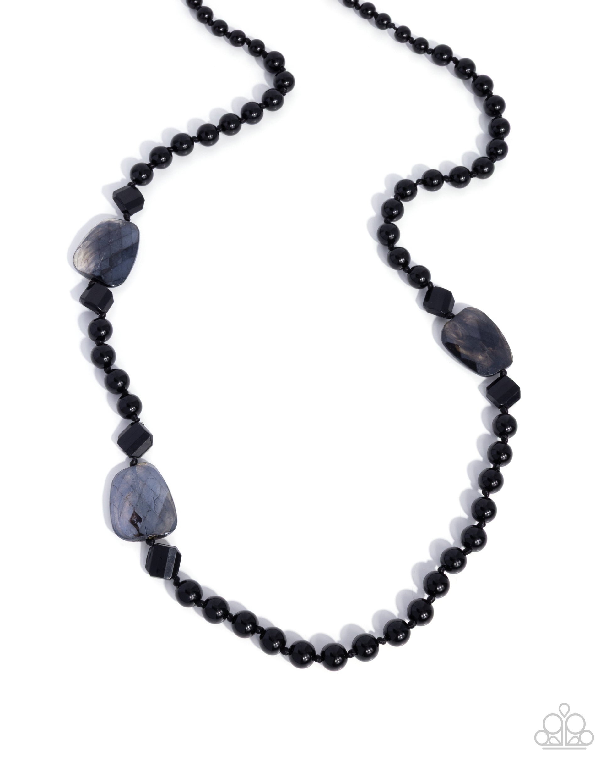 Obsessed with Opulence - black - Paparazzi necklace