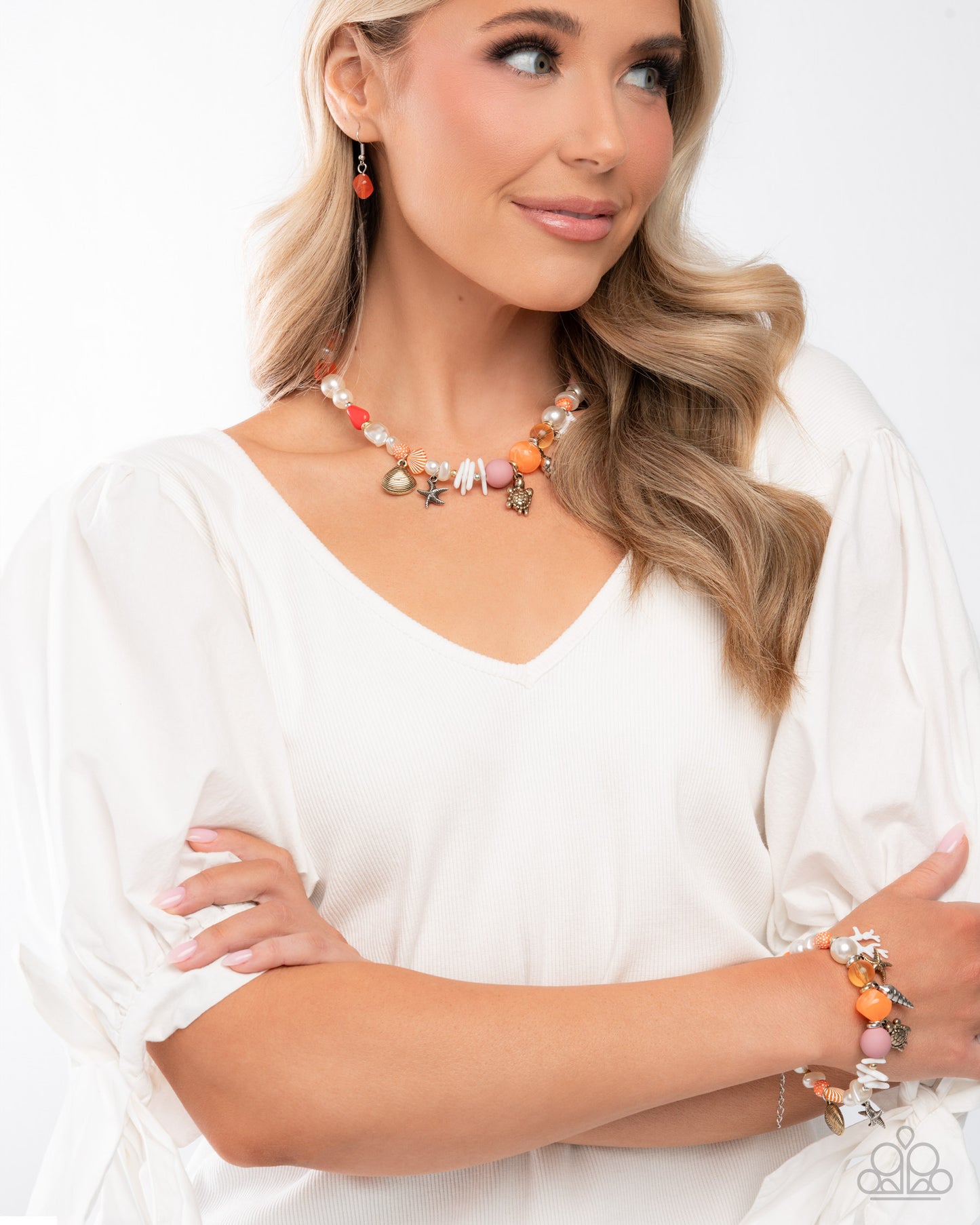 Oceanic Organization - orange - Paparazzi complete set