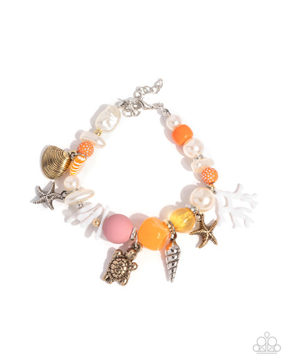 Oceanic Organization - orange - Paparazzi complete set