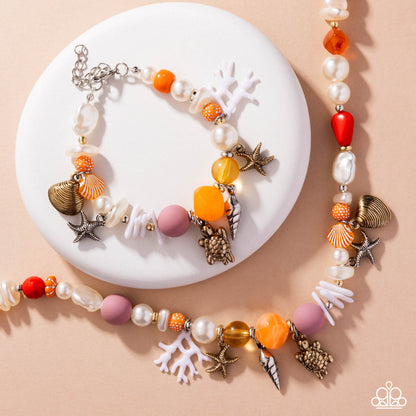 Oceanic Organization - orange - Paparazzi complete set