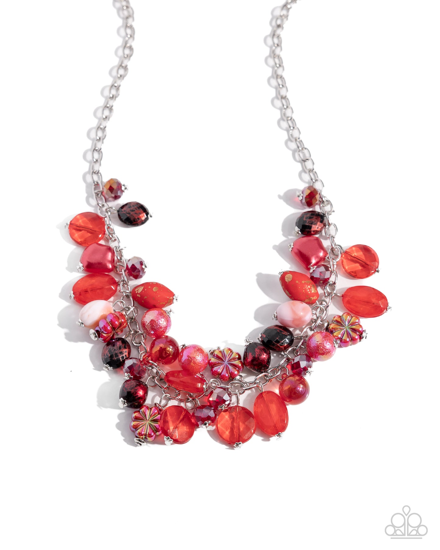 Offbeat Ofrenda - red - Paparazzi necklace
