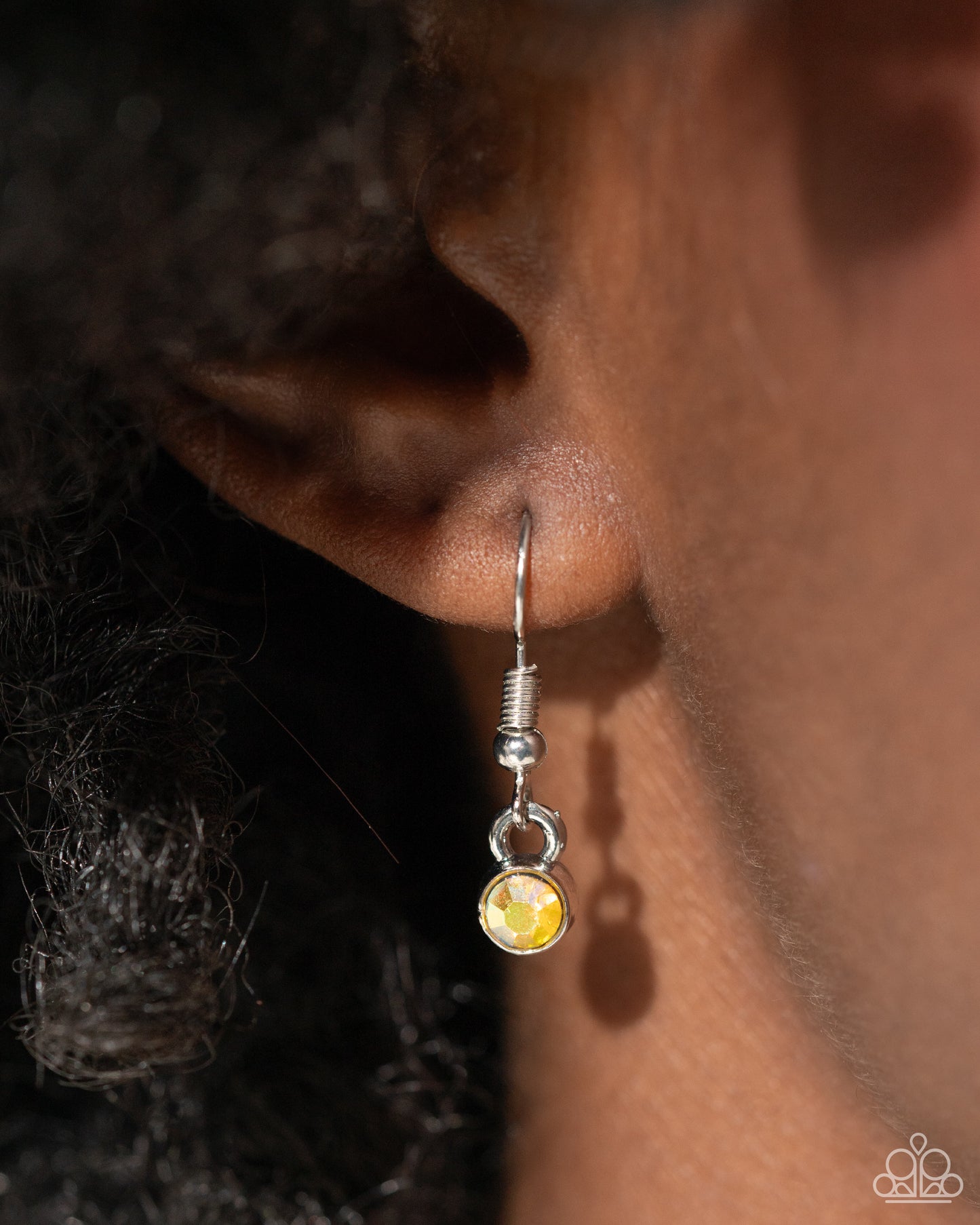 On SHIMMERING Wings - yellow - Paparazzi necklace