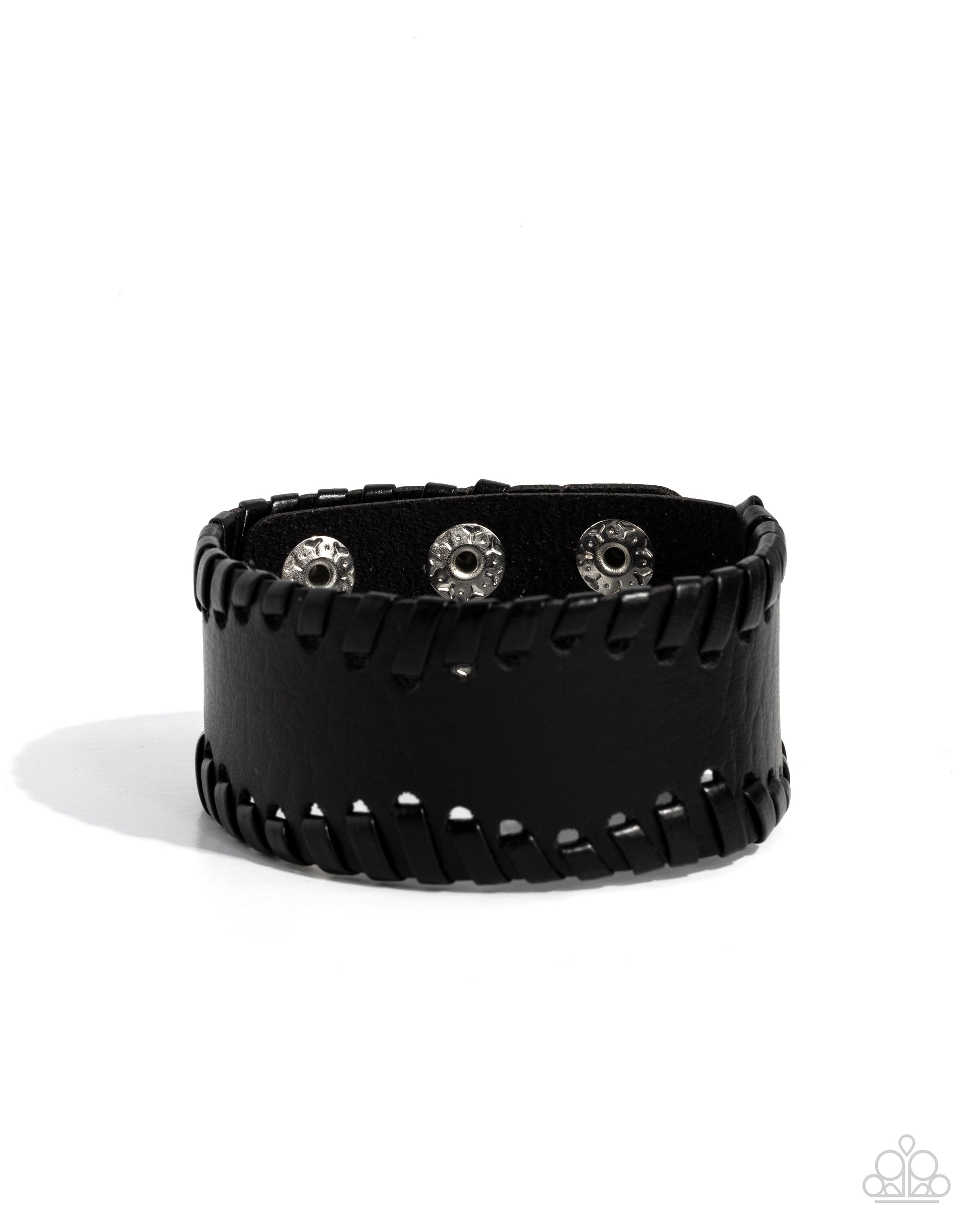 One-Horse Town - black - Paparazzi MENS bracelet