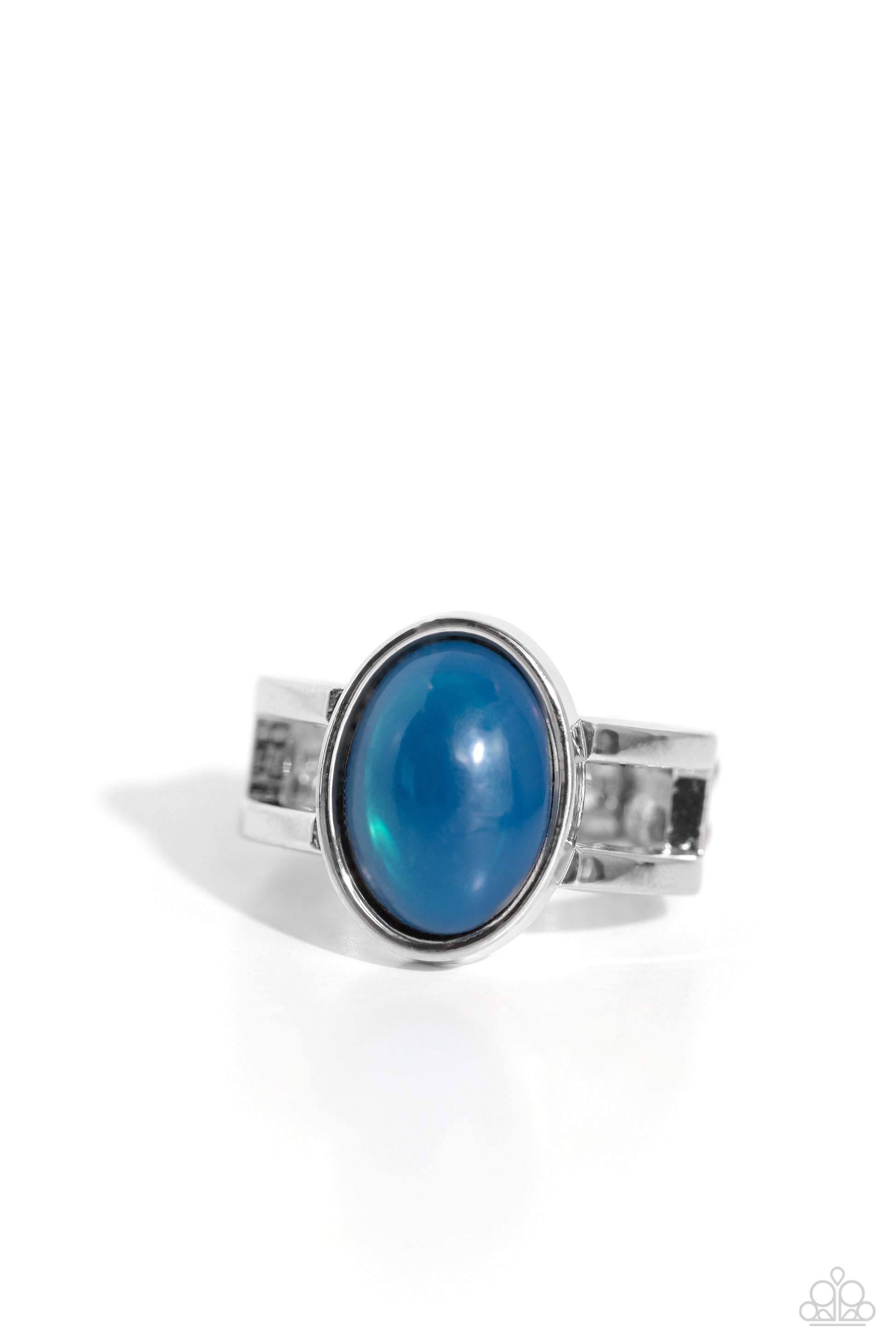 Opal Pools - blue - Paparazzi ring