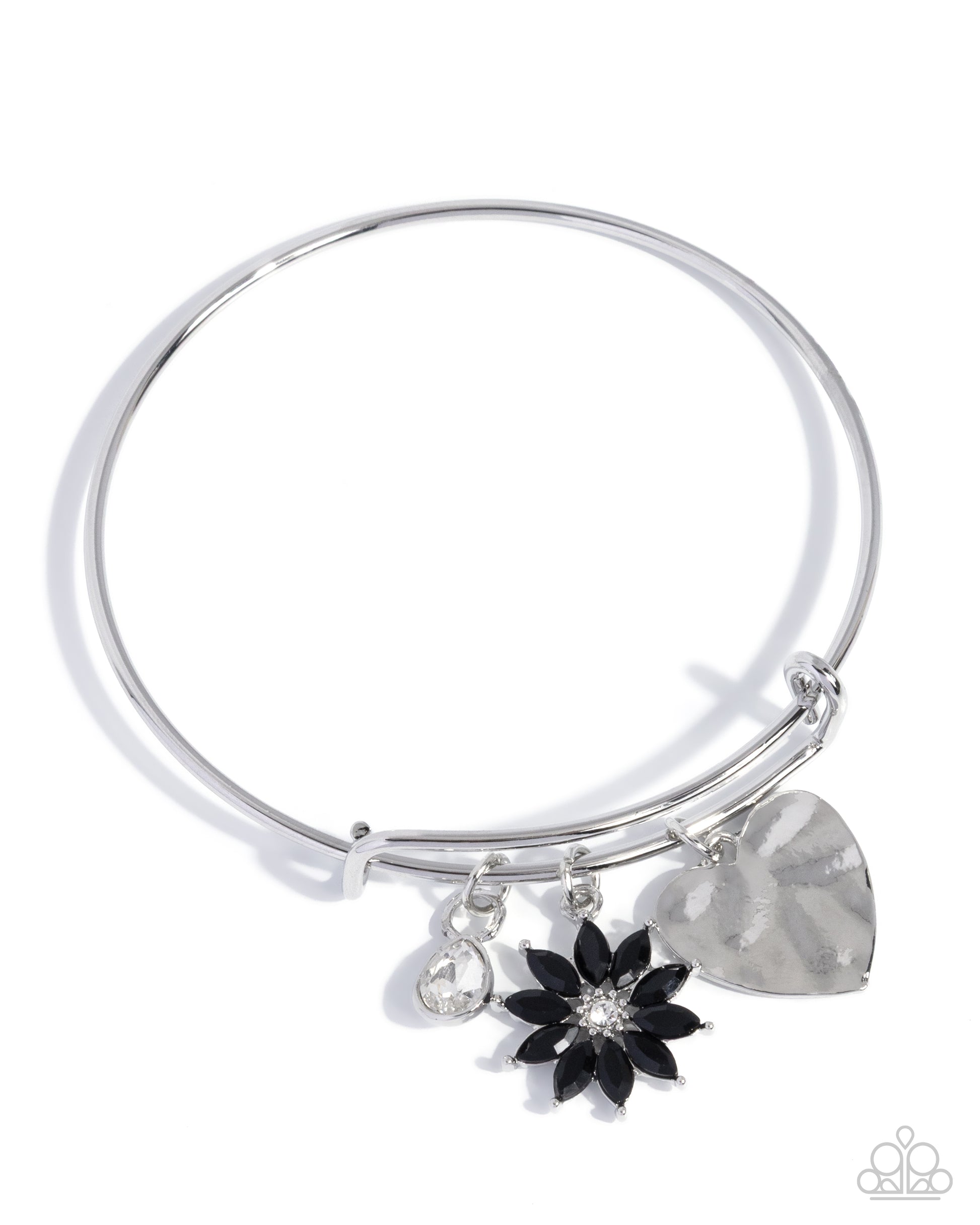 Open Opulence - black - Paparazzi bracelet