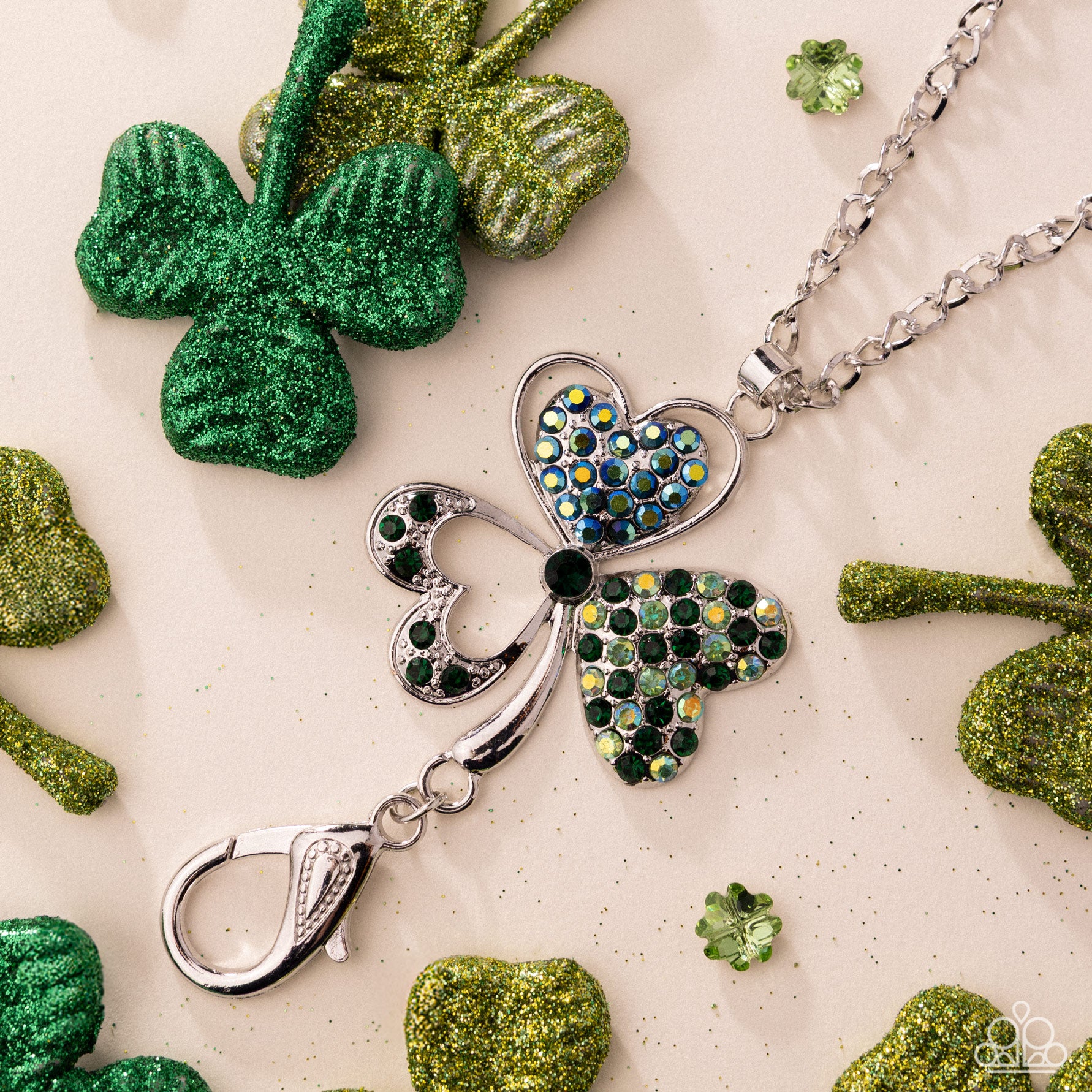 Opportune Opulence - green - Paparazzi LANYARD necklace