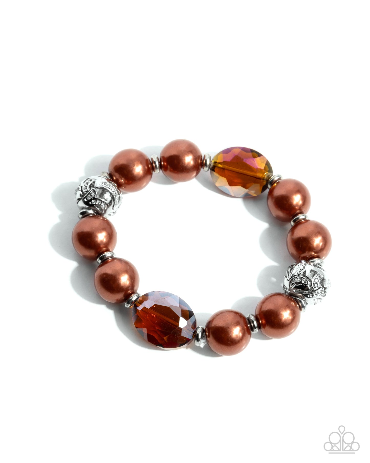 Ornamental Outfit - brown - Paparazzi bracelet