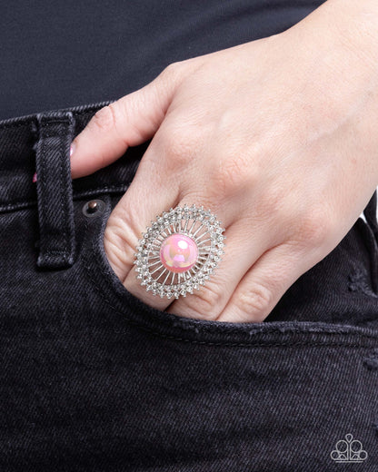 Ornamental Outline - pink - Paparazzi ring