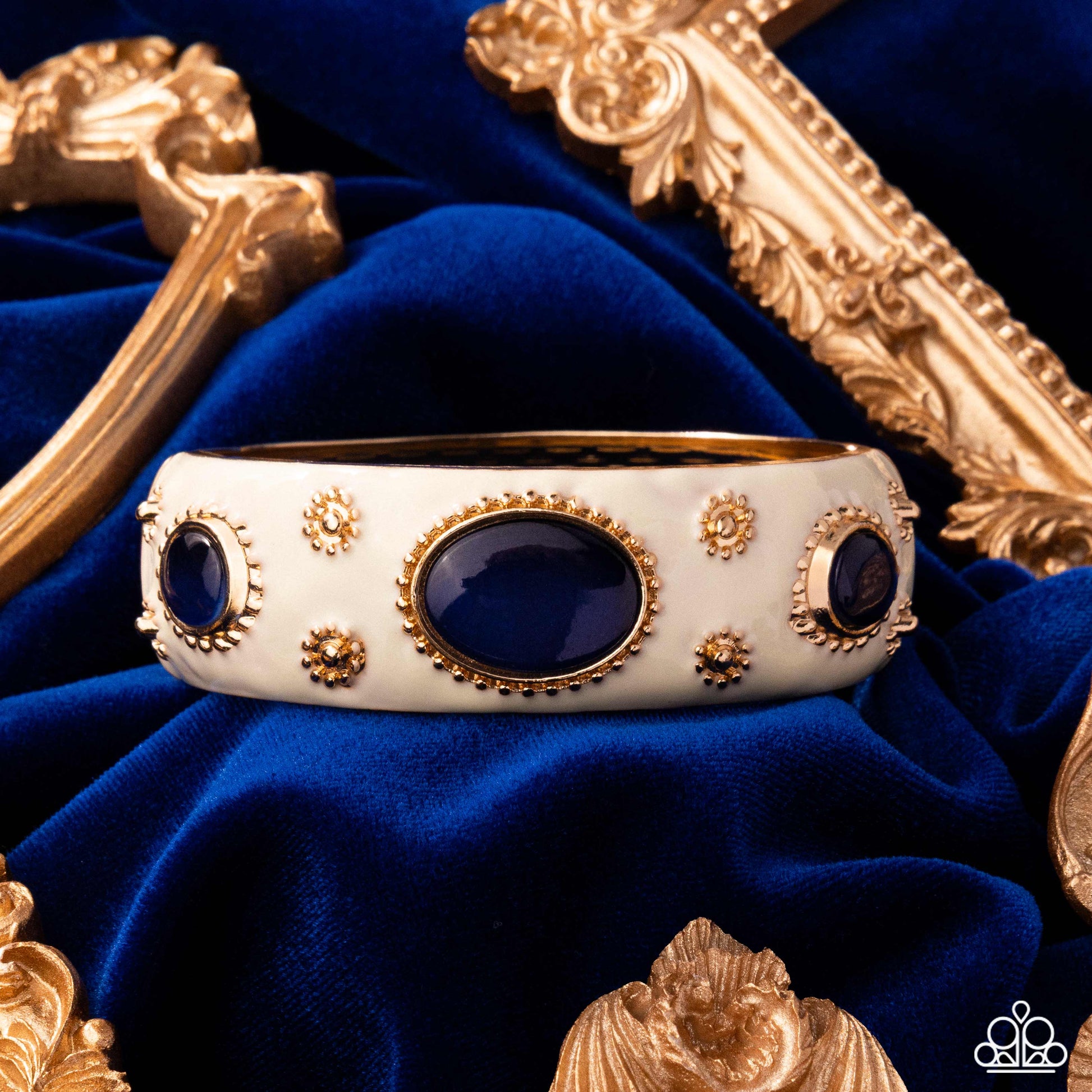 Ornate Occasion - blue - Paparazzi bracelet