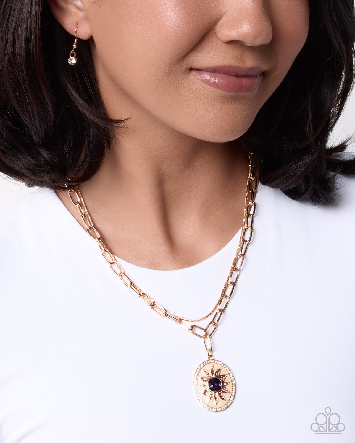 Ornate Overture - purple - Paparazzi necklace